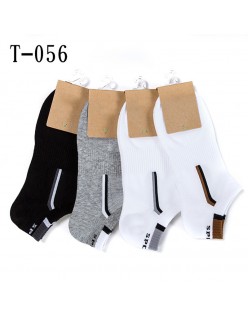 Men's Color Matching Low Tube Cotton Socks
