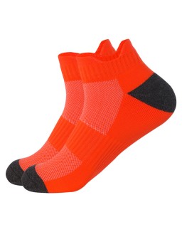 Junmeilong Summer Adult Running Socks Sports Men's Towel Bottom Thickened Short Tube Wear-resistant Amazon Cross-border