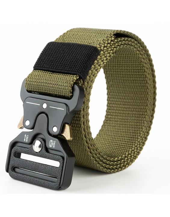 3.8CM Mountaineering Camping Multifunctional Military Training Belt Cobra Buckle Nylon Tactical Belt Customizable Printing